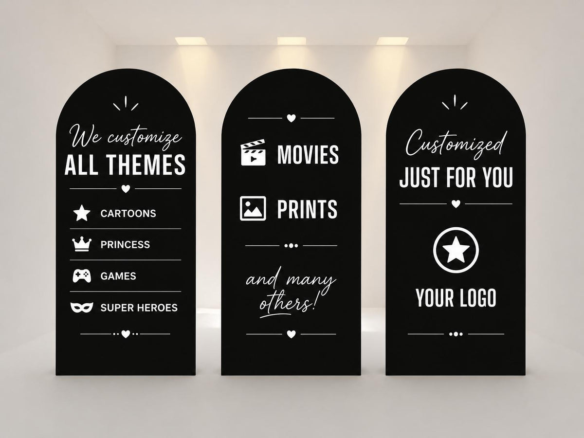 Customized Arch Backdrop Covers|Stretch Fabric Backdrop