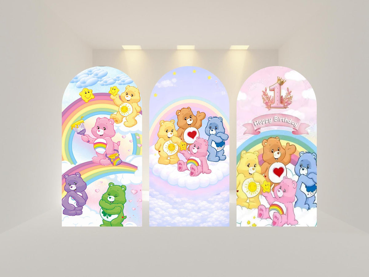 Bears Arch Backdrop Cover | Fabric Backdrop| Ship from USA|Stretch Fabric Backdrop