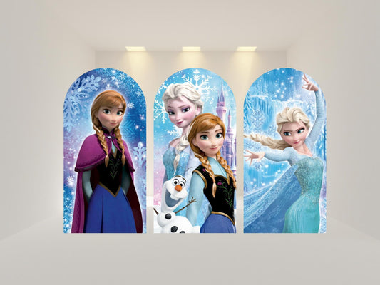 Princess princess  Arch Backdrop Cover | Fabric Backdrop| Ship from USA|Stretch Fabric Backdrop