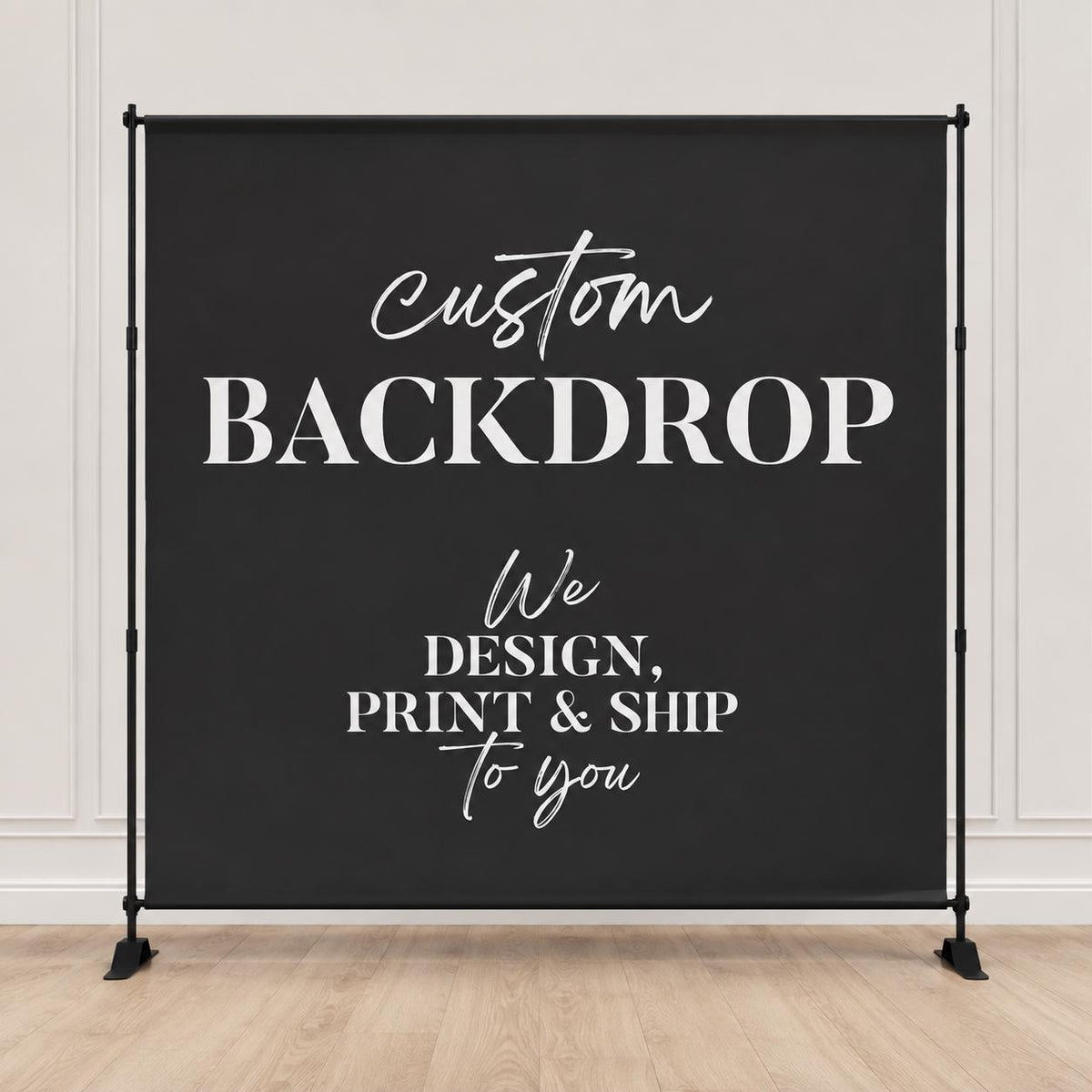 Custom Backdrop Banner, Birthday Party Banner, Event Decor Sign, Photo Booth Backdrop, Background | Fabric Backdrop| Ship from USA