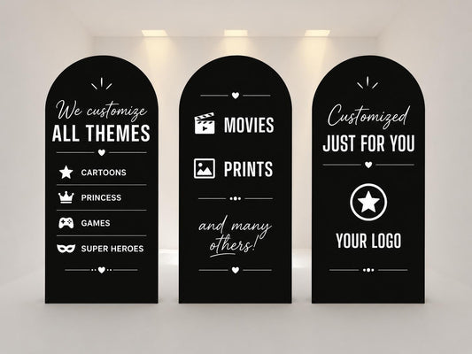 Customized  Arch Backdrop Covers|Stretch Fabric Backdrop
