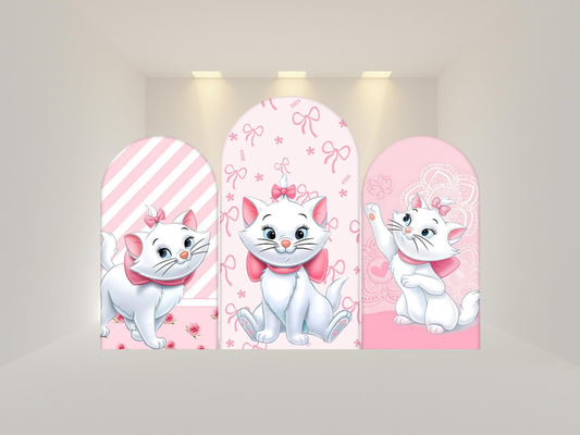 Cat Arch Backdrop Cover | Fabric Backdrop| Ship from USA|Stretch Fabric Backdrop