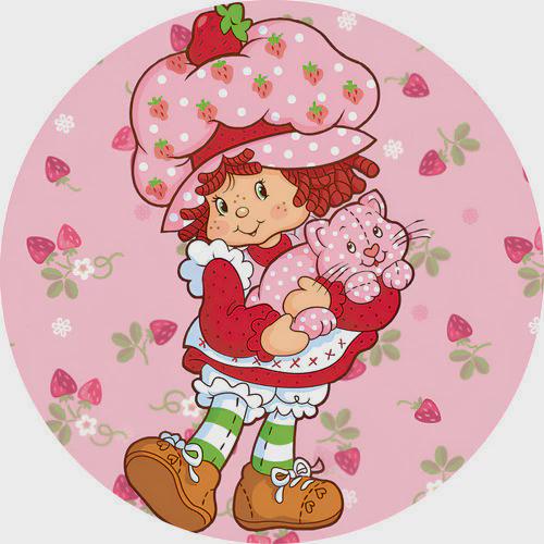 Strawberry Round Backdrop Cover | Party Backdrop | Fabric Backdrop | Shipping from USA|Stretch Fabric Backdrop