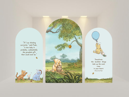 Bear Arch Backdrop Cover | Fabric Backdrop| Ship from USA|Stretch Fabric Backdrop